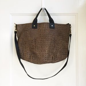 Clare V. Vivier Messenger Tote Bag